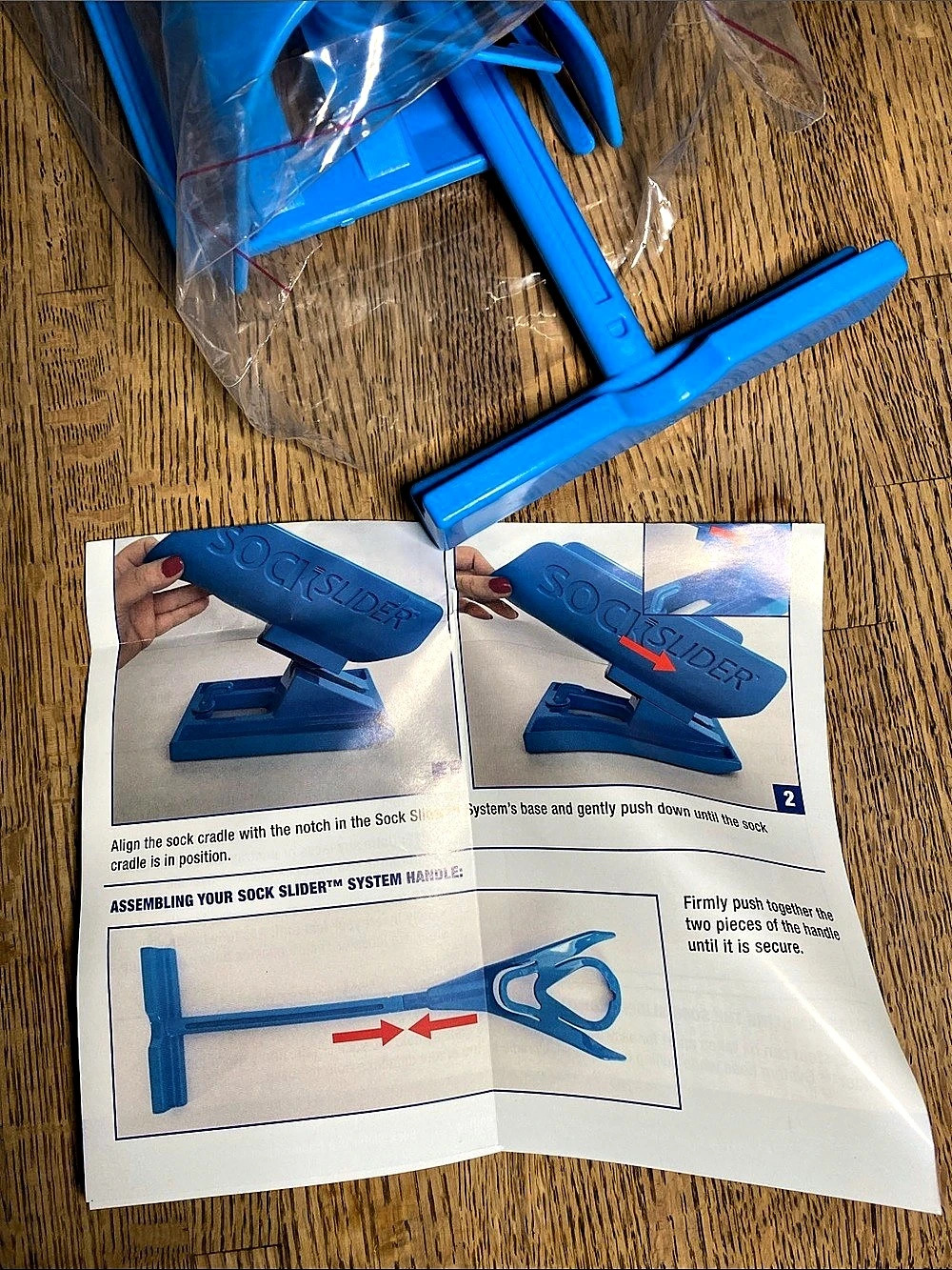 Sock Slider Mobility Aid New In Box - Picture 7 of 7